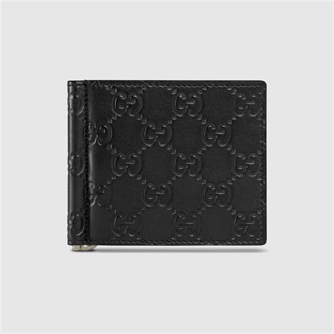 replica gucci money clip|gucci money clip wallet blue.